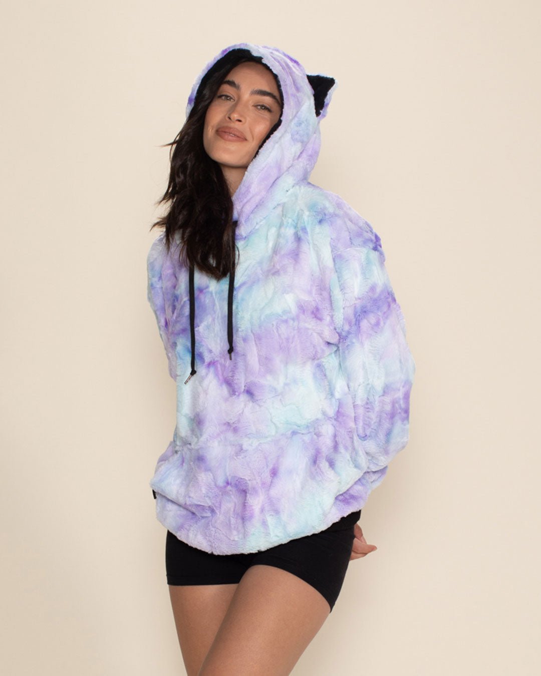 Mer-Kitty Classic ULTRA SOFT Faux Fur Hoodie | Women's