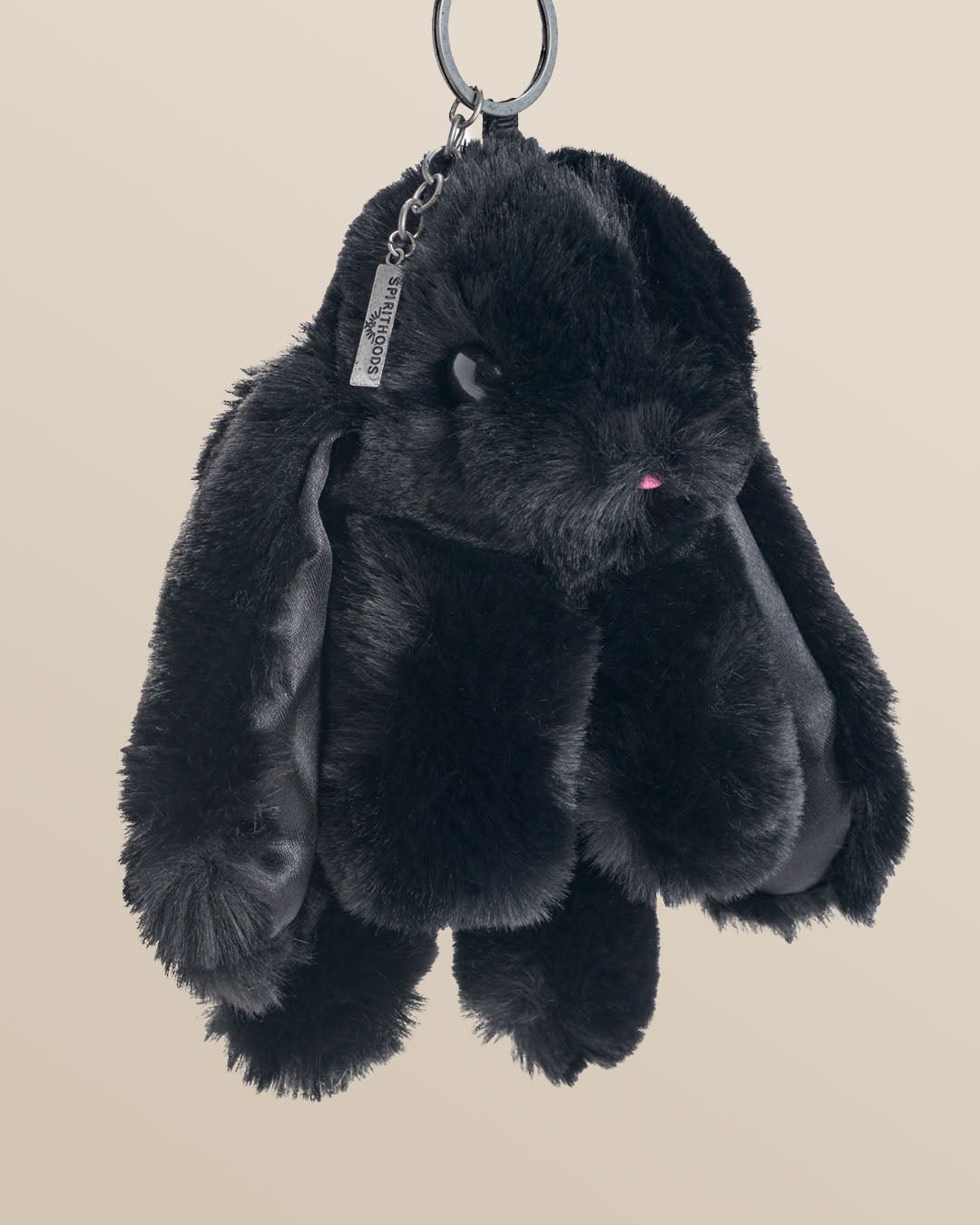 Bunny Faux Fur Keychain