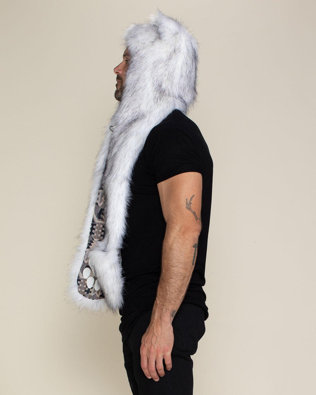 Husky Faux Fur Hood | Men's