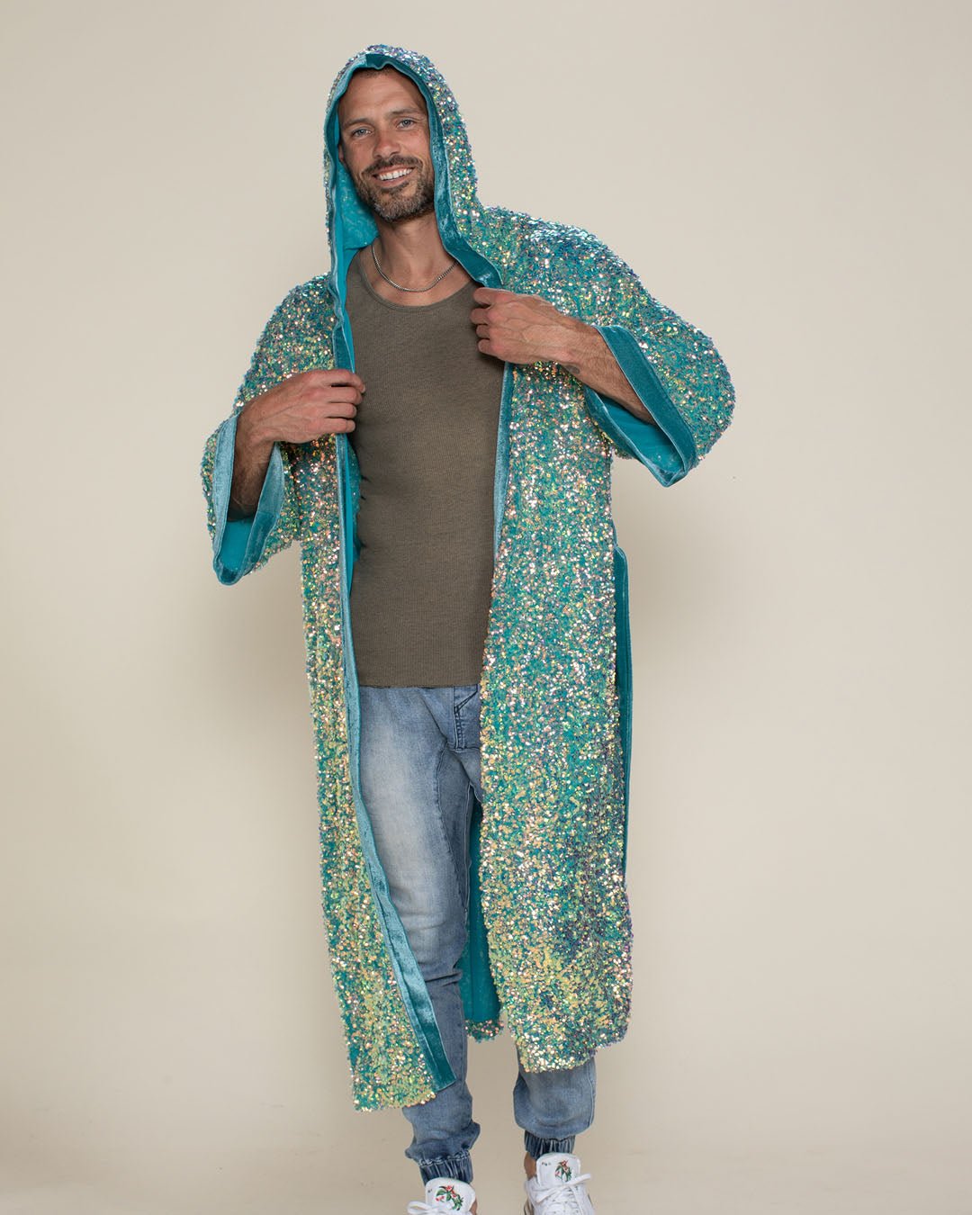 Men&#39;s Sequin Kimono | Firefly of the Sea