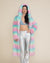 Hooded Women's Long Faux Fur Coat | Doll Party