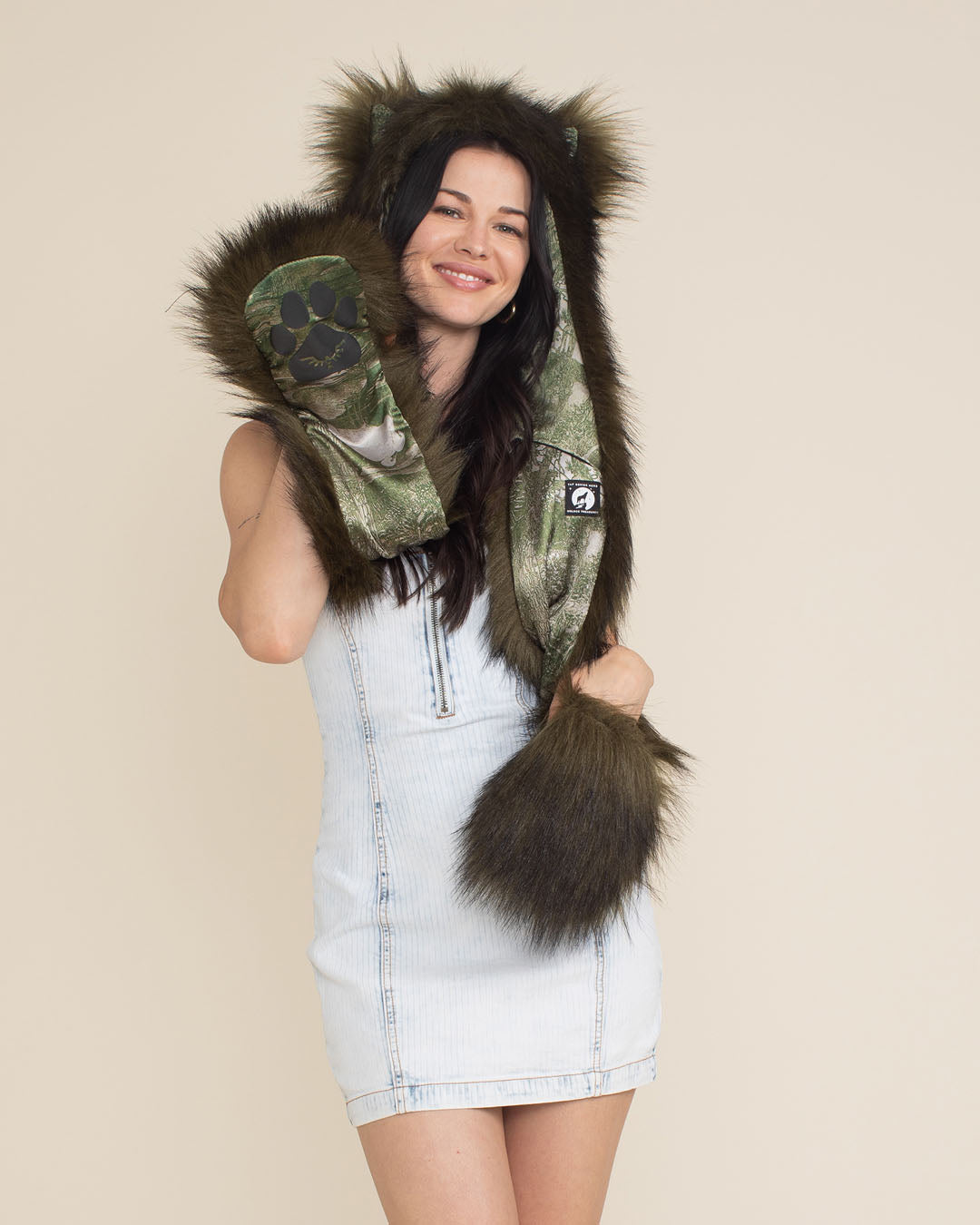 Green Garden Fox Collector Edition Faux Fur Hood | Women&#39;s