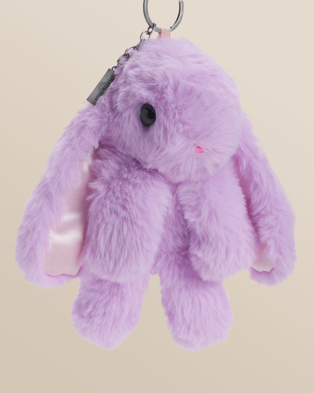 Bunny Faux Fur Keychain