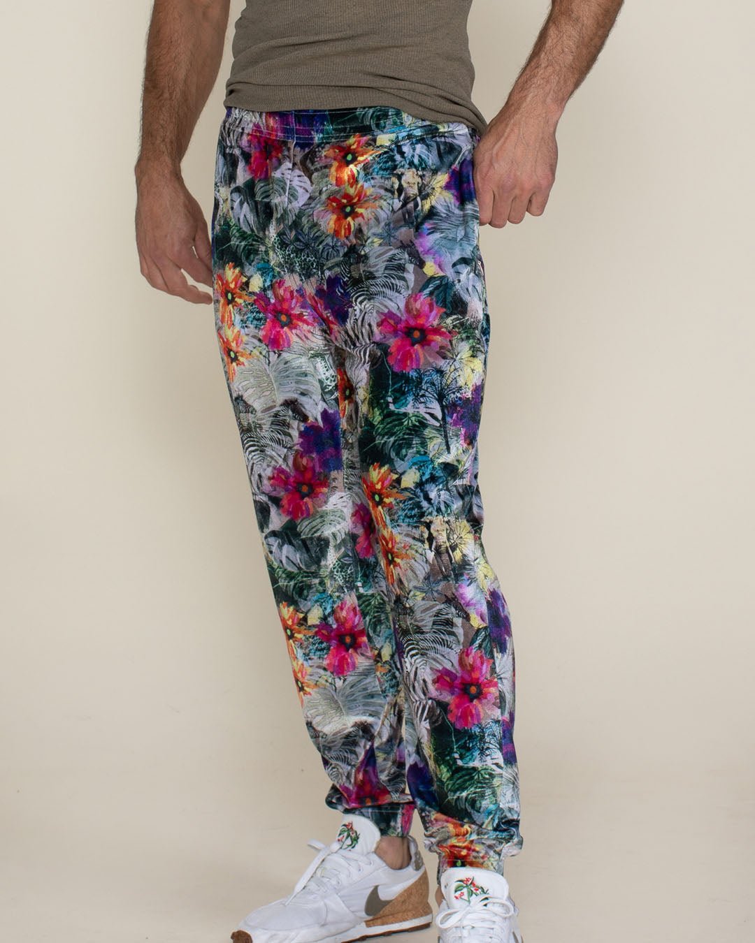 Safari Garden Velvet Jogger | Men's