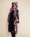 Ink Spotted Leopard Classic Collector Edition Faux Fur Style Robe | Men's