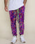 Neon Disco Cat ULTRA SOFT Faux Fur Sweatpants | Men's