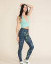 Women's Leggings | Sea Turtle Green