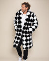 Men's Long Faux Fur Coat | Ace of Diamonds