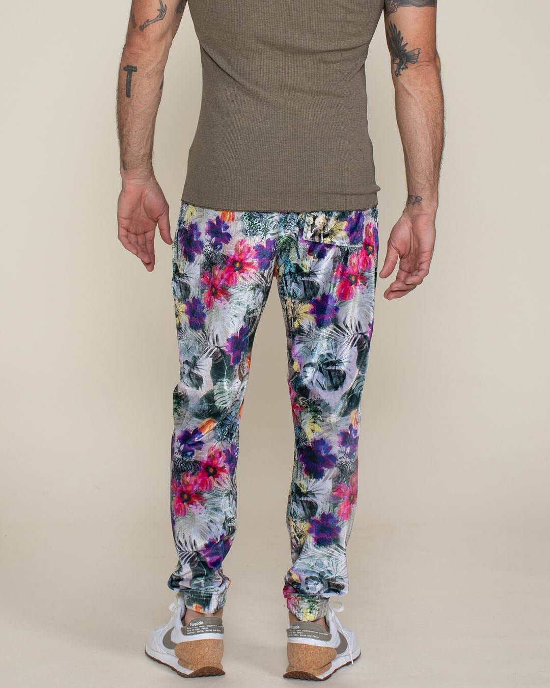 Safari Garden Velvet Jogger | Men's