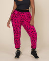 Pink Cheetah ULTRA SOFT Faux Fur Sweatpants | Women's