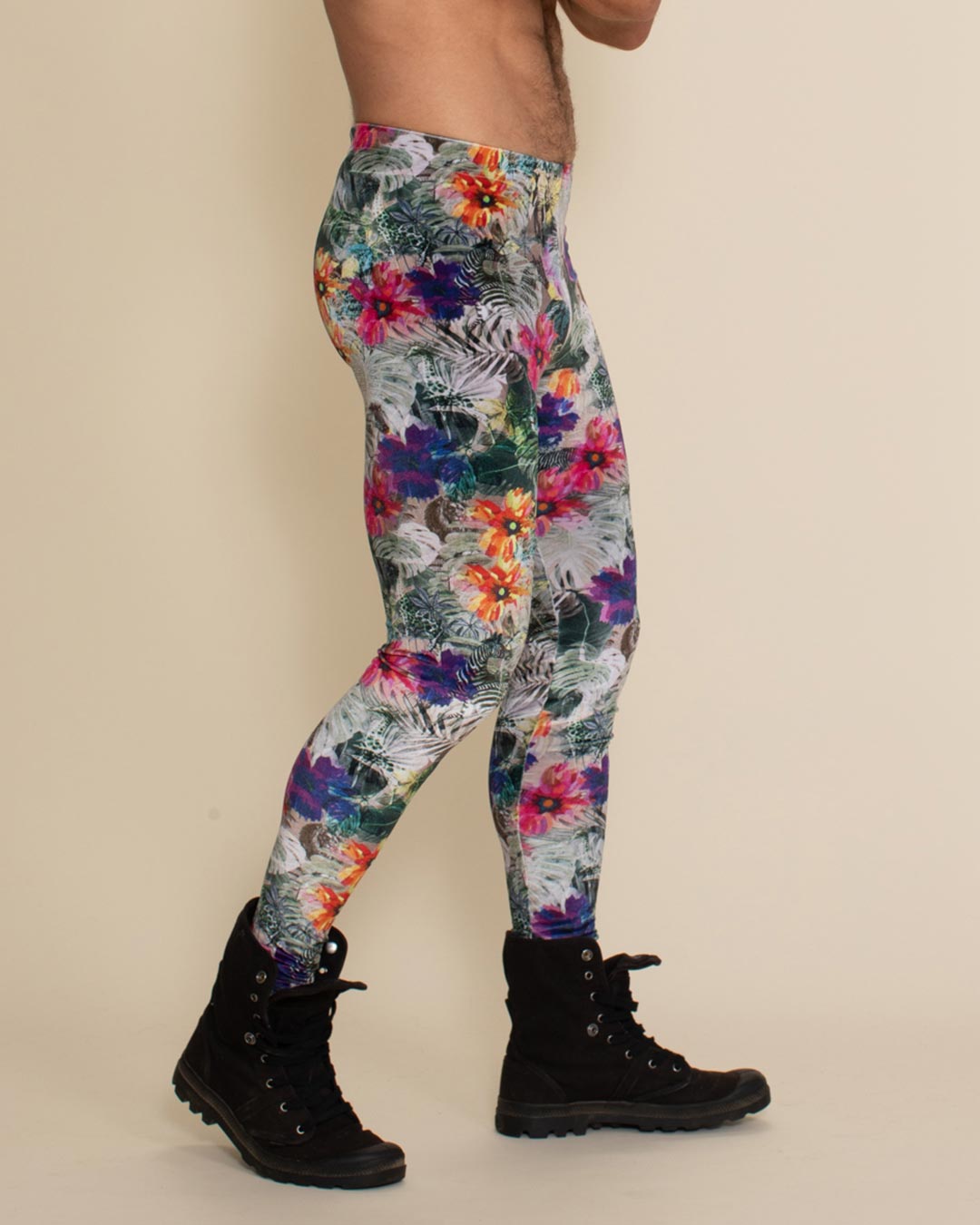 Safari Garden Velvet Leggings | Men's