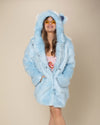 Sky Blue Bear Classic Limited Edition Faux Fur Coat | Women's