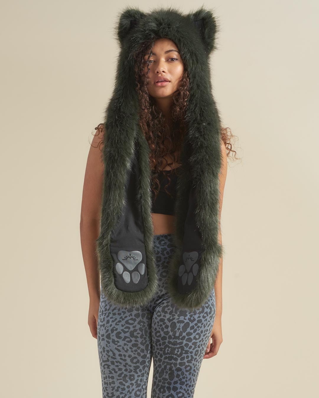 Forest Wolf Luxe Collector Edition Faux Fur Hood | Women's