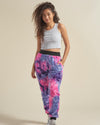 Women's Lounge Pants | Tie Dye Cotton Candy