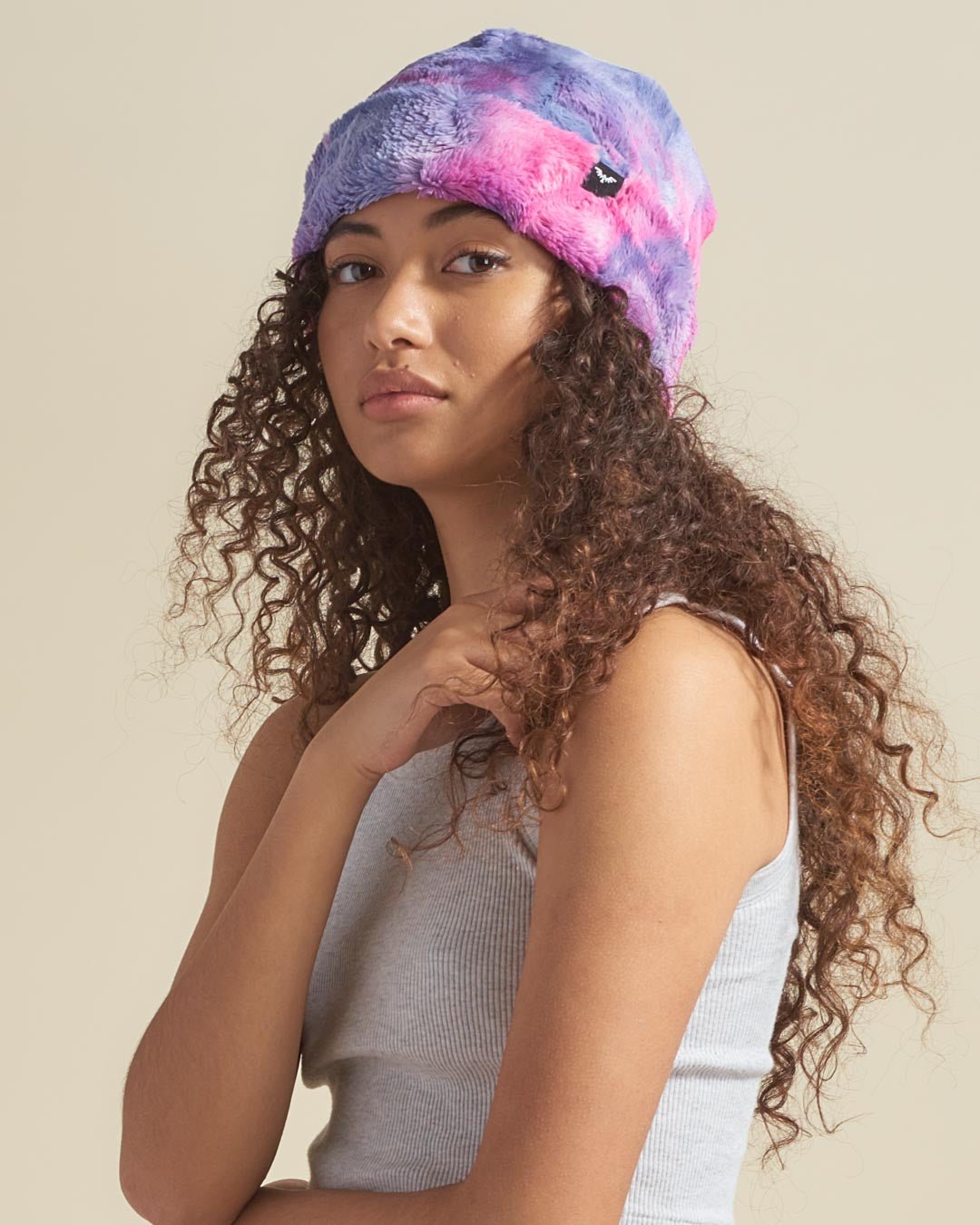 Cotton Candy Faux Fur Beanie | Women&#39;s