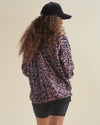 Lavender Leopard ULTRA SOFT Faux Fur Sweater | Women's