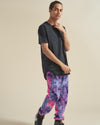 Men's Designer Sweatpants | Tie Dye Cotton Candy