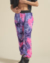 Men's Designer Sweatpants | Tie Dye Cotton Candy