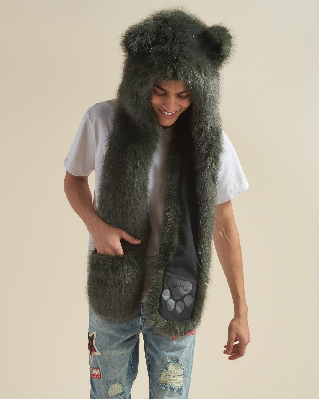 Forest Wolf Luxe Collector Edition Faux Fur Hood | Men's