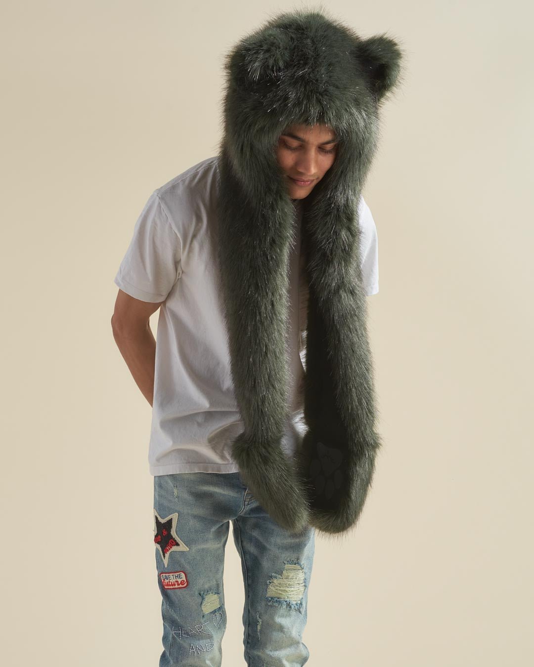 Forest Wolf Luxe Collector Edition Faux Fur Hood | Men's