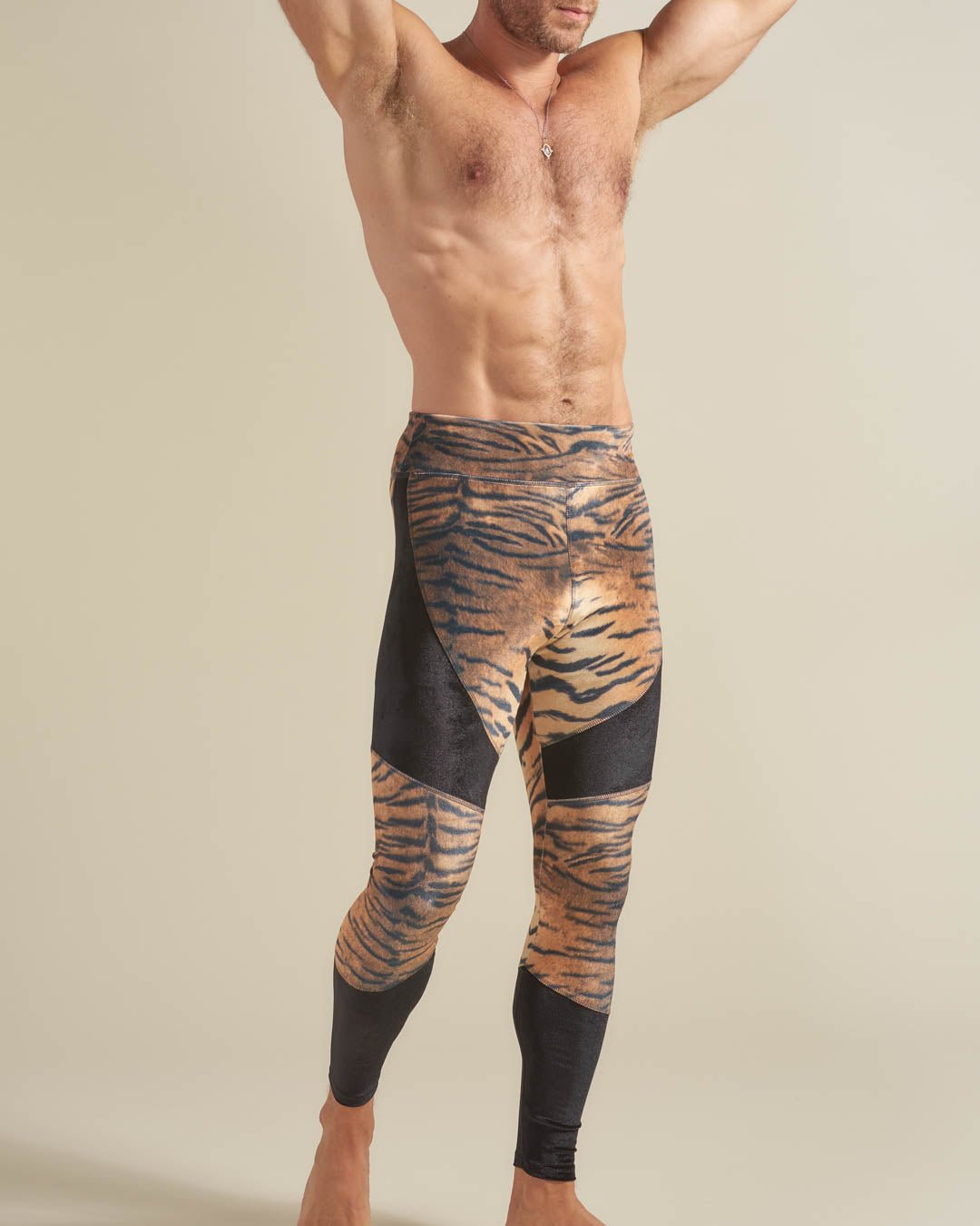 Men&#39;s Leggings | Contrast Tiger