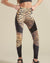 Women's Velvet Leggings | Contrast Tiger