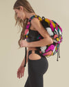 Butterfly Faux Fur Backpack