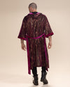 Men's Festival Kimono | Metallic Rhodolite Python