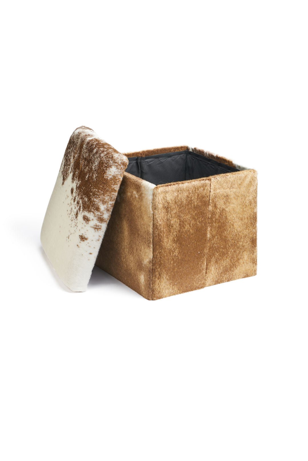 Antelope Faux Fur Ottoman Box | Signature Collection