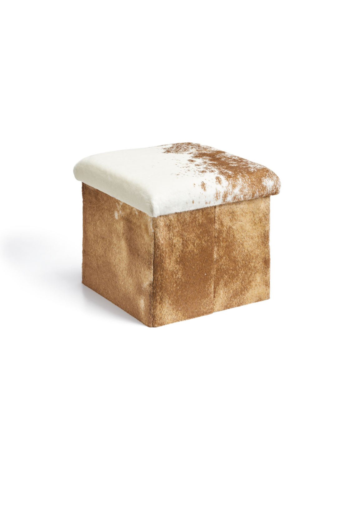 Antelope Faux Fur Ottoman Box | Signature Collection