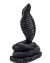 Black Pillar Candle | Cobra Snake