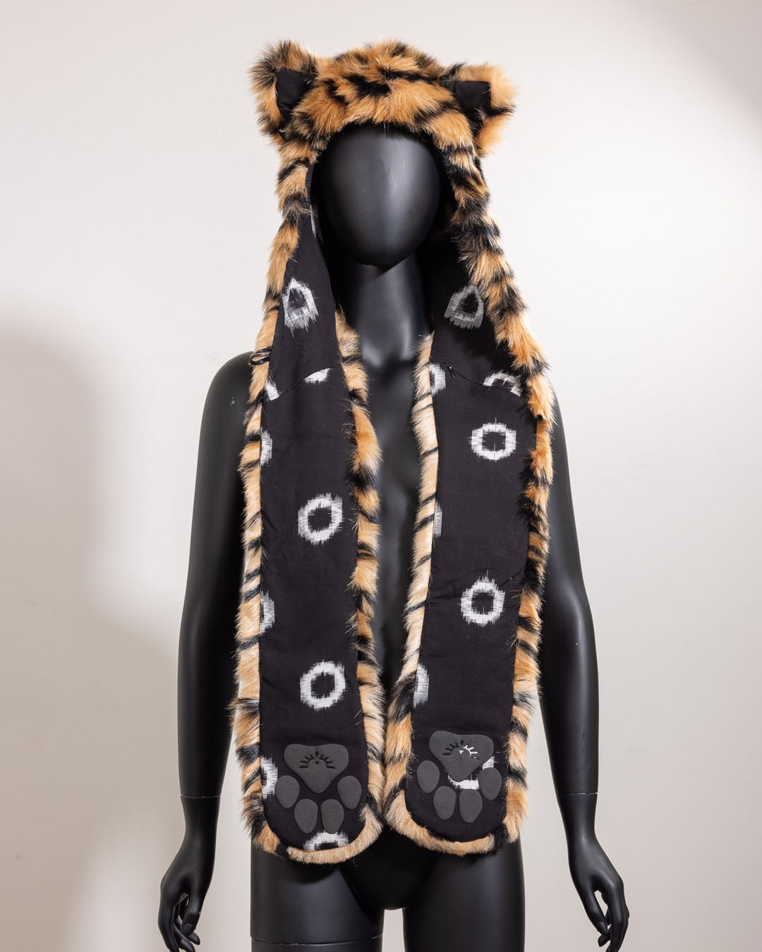 Limited Edition Faux Fur Hood | Tiger