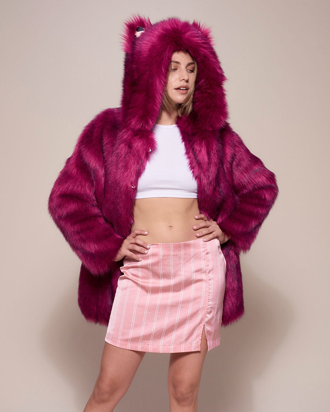 Love Wolf Luxe Classic Faux Fur Coat | Women's - SpiritHoods