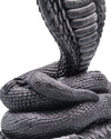 Black Pillar Candle | Cobra Snake