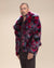 Crimson Cat Collared Collector Edition Faux Fur Waist Jacket | Men's