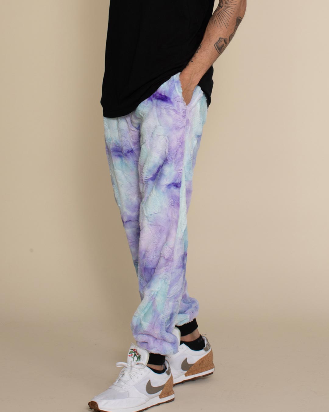 Men's Designer Sweatpants | Tie Dye Mer-Cat