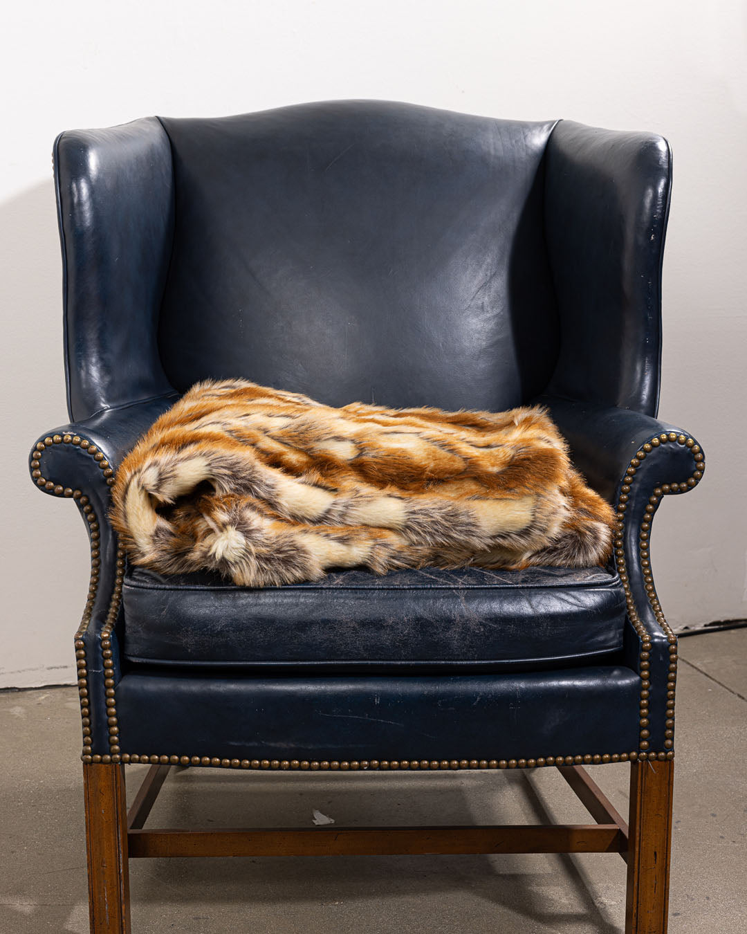 Signature Collection Ruched Faux Fur Throw | Jack Rabbit