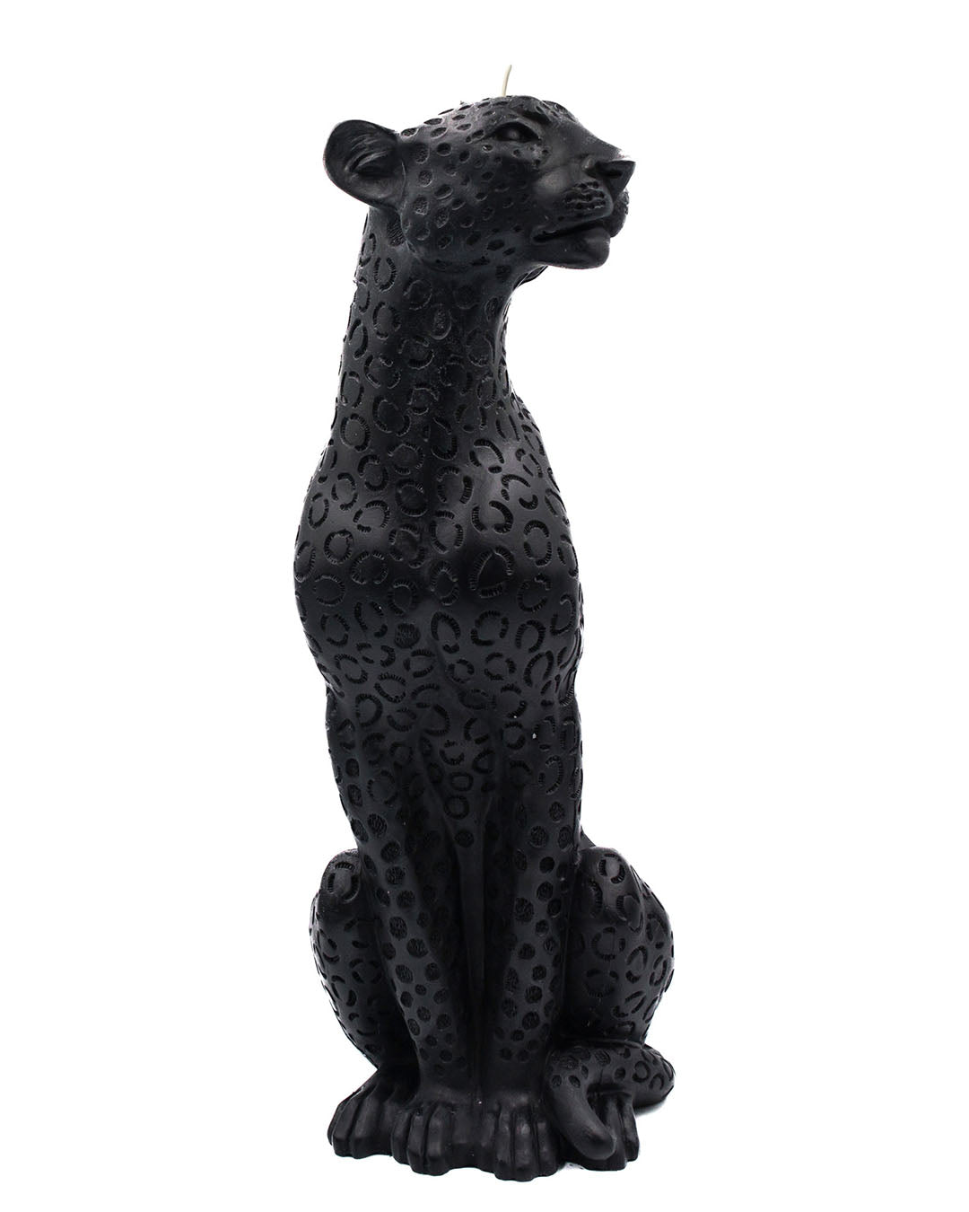 Black Pillar Candle | Jaguar