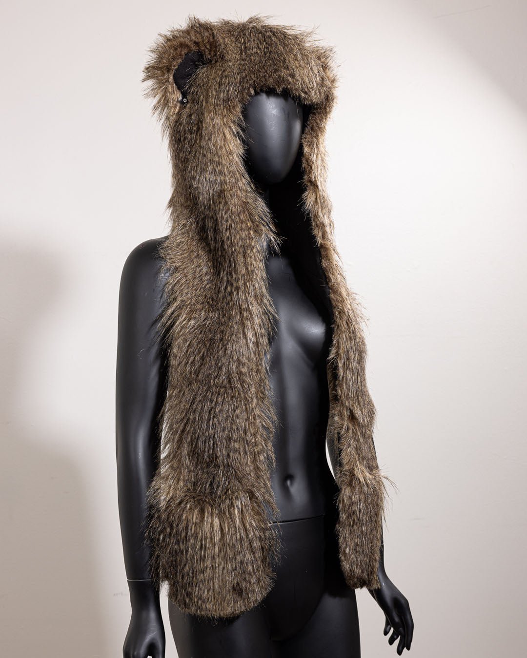 Limited Edition Faux Fur Hood | Cave Bear