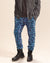 Electric Blue Lynx Collector Edition Ultra Soft Faux Fur Sweatpants | Men's