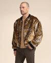 Men's Faux Fur Jacket | Margay Wild Cat