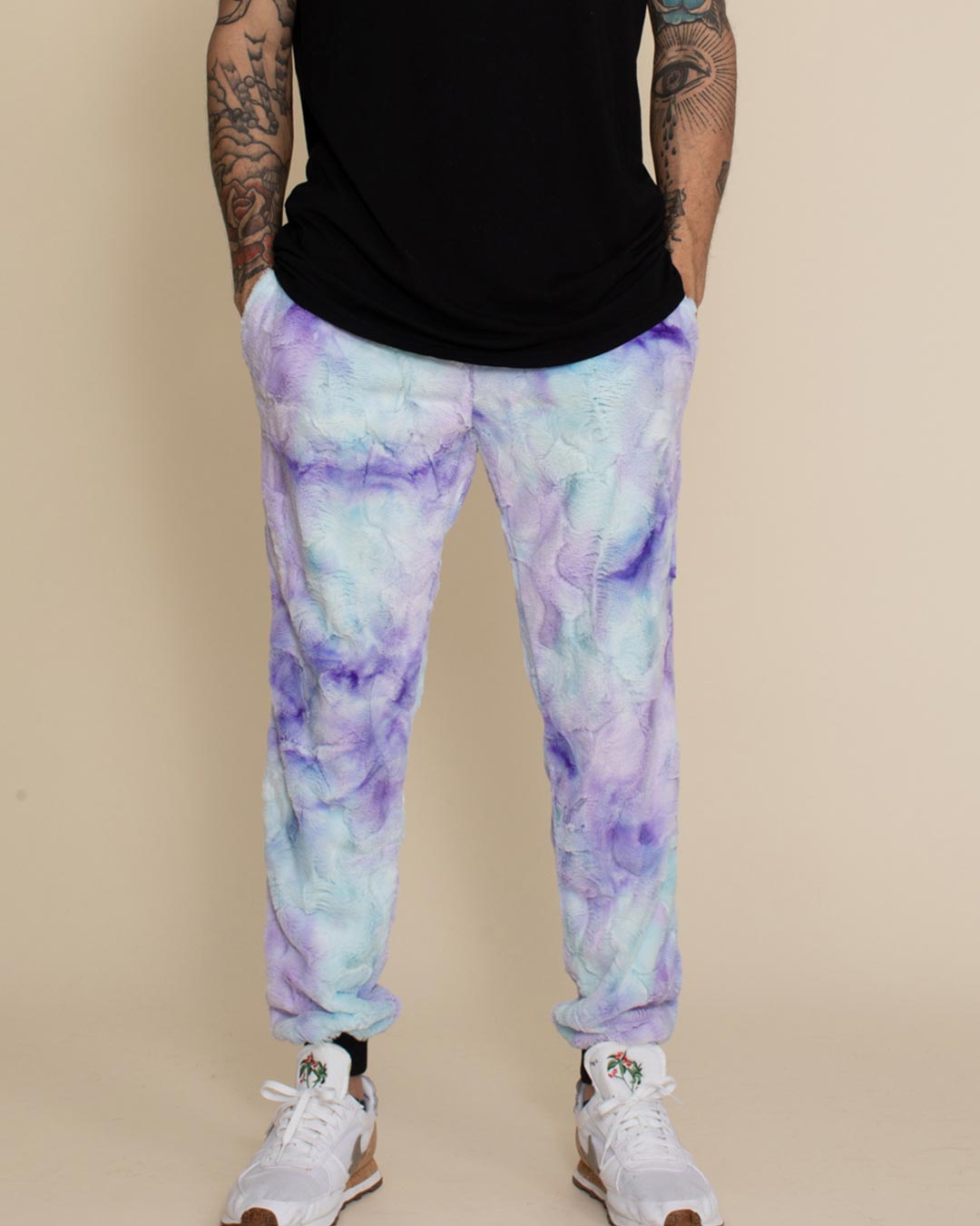 Men's Designer Sweatpants | Tie Dye Mer-Cat