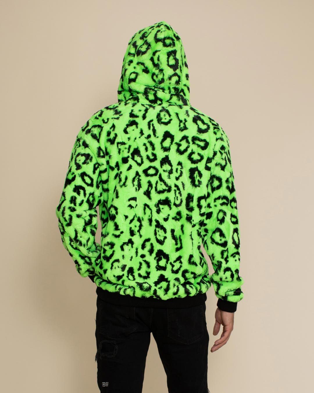 Mens leopard print hoodie best sale