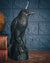 Black Pillar Candle | Perched Raven