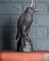 Black Pillar Candle | Perched Raven