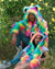 Rainbow Bear Collector Edition Faux Fur Hood | Women's