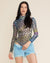 Rainbow Panther Mesh Long Sleeve Bodysuit | Women's