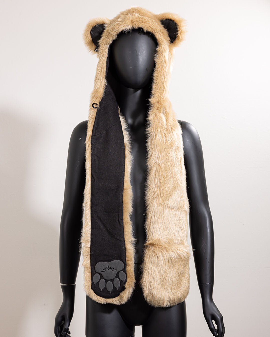 Limited Edition Tan Faux Fur Hood | Golden Bear