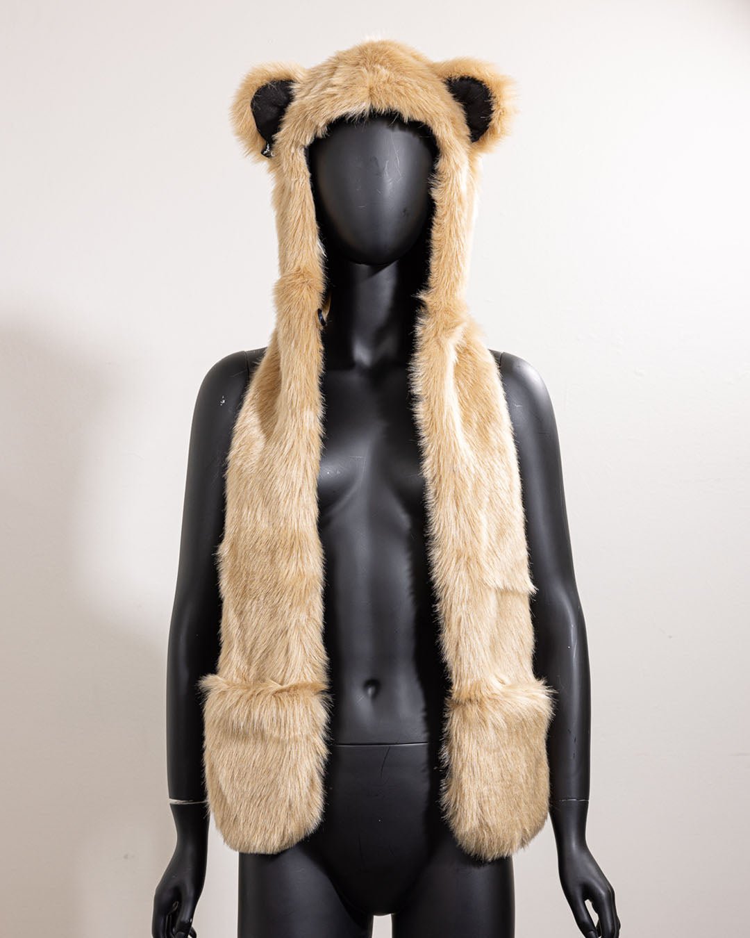 Limited Edition Tan Faux Fur Hood | Golden Bear