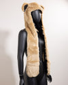 Limited Edition Tan Faux Fur Hood | Golden Bear